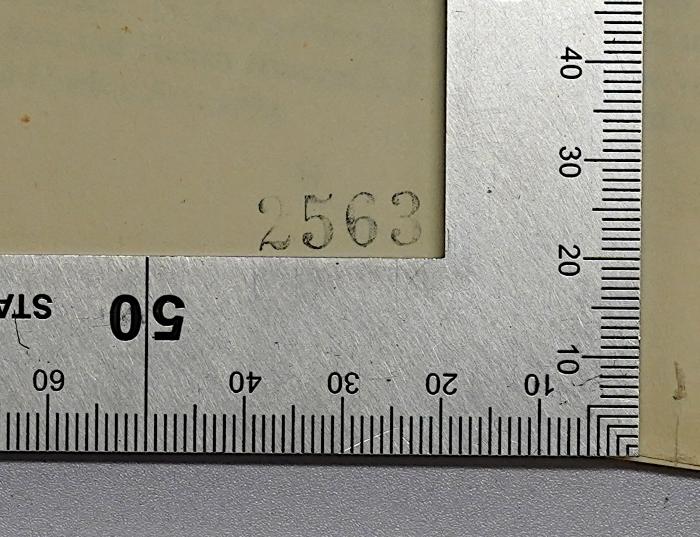 Bb 741 und Bb 741a bis c : The British Commonwealth Of Nations (1944);-, Stempel: Nummer; '2563'