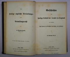 Bb 714-1 und 2 : Das heutige englische Verfassungs- und Verwaltungsrecht. Band 1 und 2. (1857)