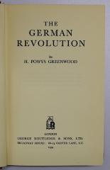Bb 818 : The German Revolution (1934)