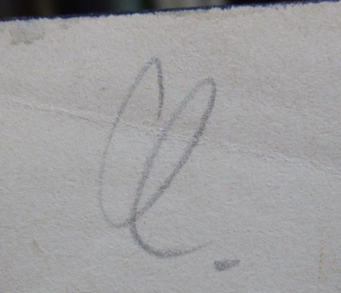 Hl 159 2.Ex.: Prolegomena zu einer jeden künftigen Metaphysik, die als Wissenschaft wird auftreten können (o.J.);- (unbekannt), Von Hand: ; 'Cl.'. 