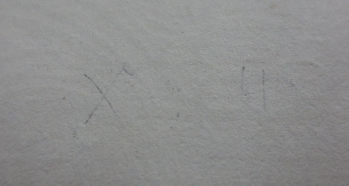Vy 21: Deutsche Hausmusik aus vier Jahrhunderten (1907);- (unbekannt), Von Hand: Nummer; 'X : 4'. 
