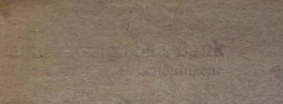 - ([...] Bank (Schöningen)), Stempel: Name, Ortsangabe; '[...] Bank / Schöningen.'. 