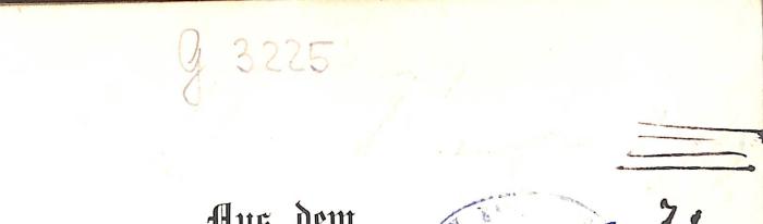 - ([…]n. K[…]l[…] Bibliothek Cassel), Von Hand: Nummer; 'III E. c 120 [gestrichen] 71[?]'. 