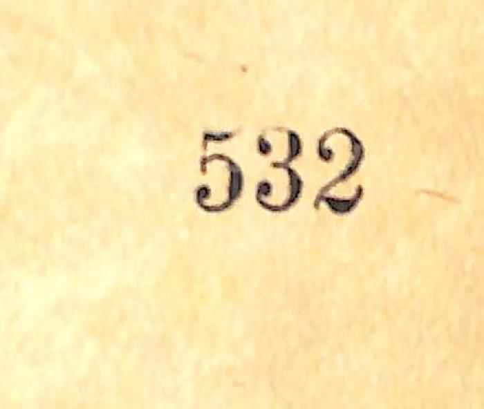 - (NSDAP-Gauarchiv Südhannover-Braunschweig), Stempel: Nummer; '532'. 