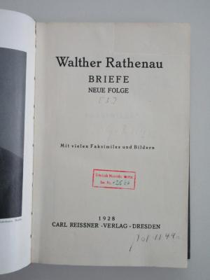 AE-Rat-12-528 : Briefe : Neue Folge (1928)