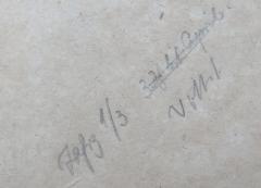 - (Herzogliches Landeshauptarchiv (Wolfenbüttel)), Von Hand: Notiz; 'Jahrg 1/3 3. Jh bis April. [durchgestrichen] / [ergänzt] vollst'. 