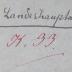 - (Herzogliches Landeshauptarchiv (Wolfenbüttel)), Von Hand: Name, Signatur; 'Herzogl. Landeshaptarchiv / K.[?] 33.'. 