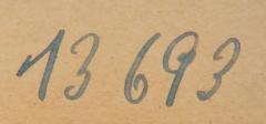 - (NSDAP-Gauarchiv Südhannover-Braunschweig), Von Hand: Nummer; '13693'. 