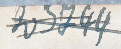- (NSDAP-Gauarchiv Südhannover-Braunschweig), Von Hand: Nummer; '23744'. 