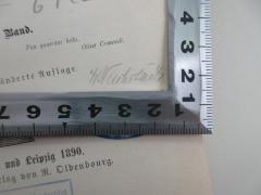 - (Nachstädt, Wilhelm ), Von Hand: Name, Datum; 'W. Nachstädt 1917'. 
