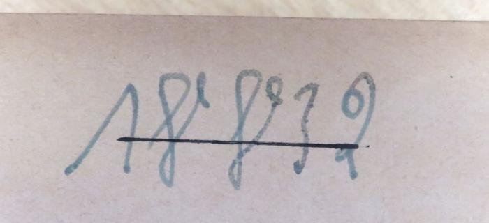 - (NSDAP-Gauarchiv Südhannover-Braunschweig), Von Hand: Nummer; '18832'. 