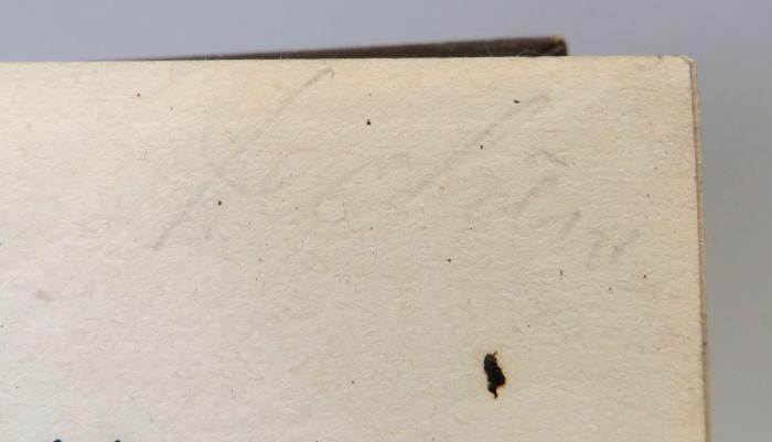 - (unbekannt), Radiert / Rasiert: Name; '[...]une[?]'. 