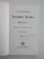 64 Cb 3/1&lt;3&gt; : Die Begründung des Deutschen Reiches durch Wilhelm I (1890)