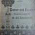 Zs 492 : 1905/06 : Natur und Haus. Illustrierte Zeitschrift für alle Naturfreunde 14.1905/06.