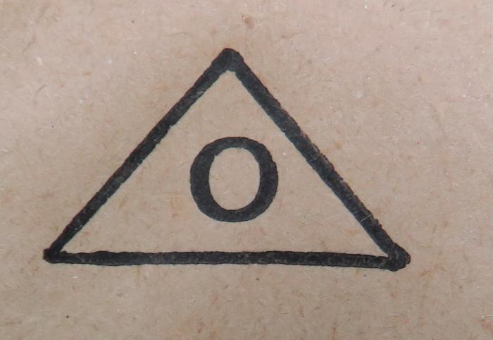 - (unbekannt), Stempel: Zensurstempel; '[Kreis im Dreieck]'. 
