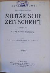 Z 69 : Streffleur's österreichische militärische Zeitschrift. - 47 = 83,1. (1906), H. 1/6 (1906)