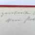 - (Ki[...]nn[?], M.), Von Hand: Notiz; '[Notizen zu technischen Einrichtungen]'. 