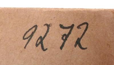 - (NSDAP-Gauarchiv Südhannover-Braunschweig), Von Hand: Nummer; '9272'. 