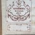 - (Fechner, H.), Etikett: Exlibris, Name, Abbildung; 'H. Fechner's Bibliothek.'.  (Prototyp)