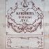 - (Fechner, H.), Etikett: Exlibris, Name, Abbildung; 'H. Fechner's Bibliothek.'.  (Prototyp)