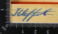 - (Kleffel), Von Hand: Name; 'Kleffel'. 