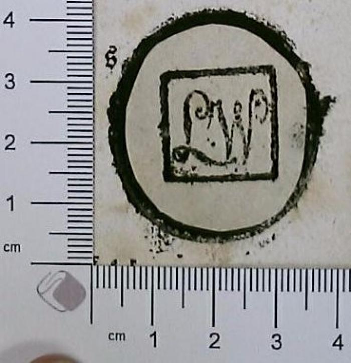 -, Stempel: Monogramm; 's 
L W ' (Prototyp)