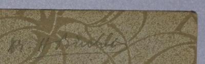 Bb 997&lt;4&gt;a : Die Methode der Soziologie (1908);- (Buchli, Hanns), Von Hand: Name, Autogramm; 'Dr. H Buchli'. 