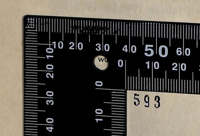 -, Von Hand: Nummer; '593'