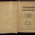 JUD II C 7101 : JA-SAGEN zum Judentum (1933)