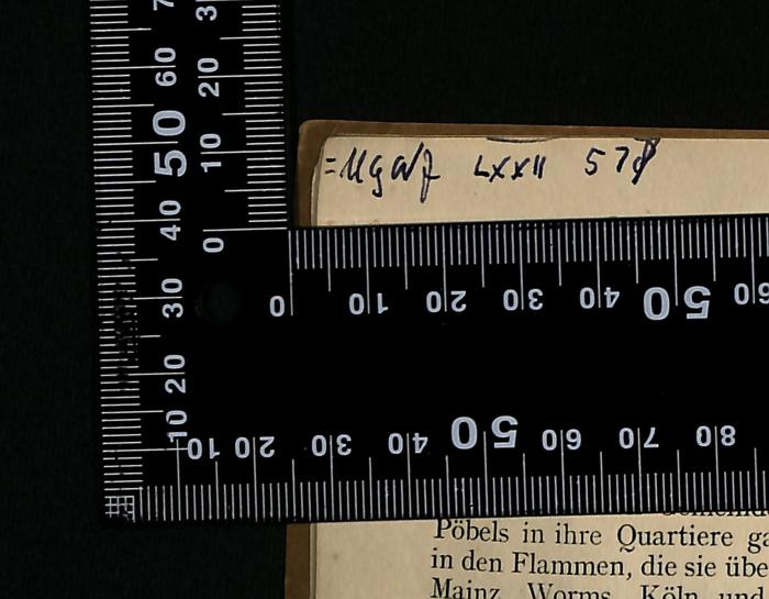 -, Von Hand: Notiz; '=MGWJ LXXII 578'