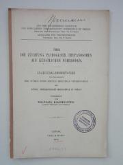  Über die Züchtung Pathogener Trypanosomen auf künstlichen Nährböden. (1913)