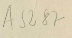- (Zentralstelle für Wissenschaftliche Altbestände), Von Hand: Nummer; 'A5287'. 