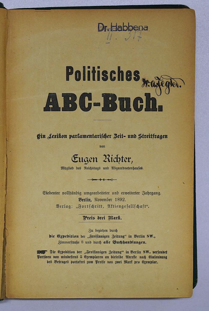 Ig 90 (1892) : Politisches ABC-Buch (1892)