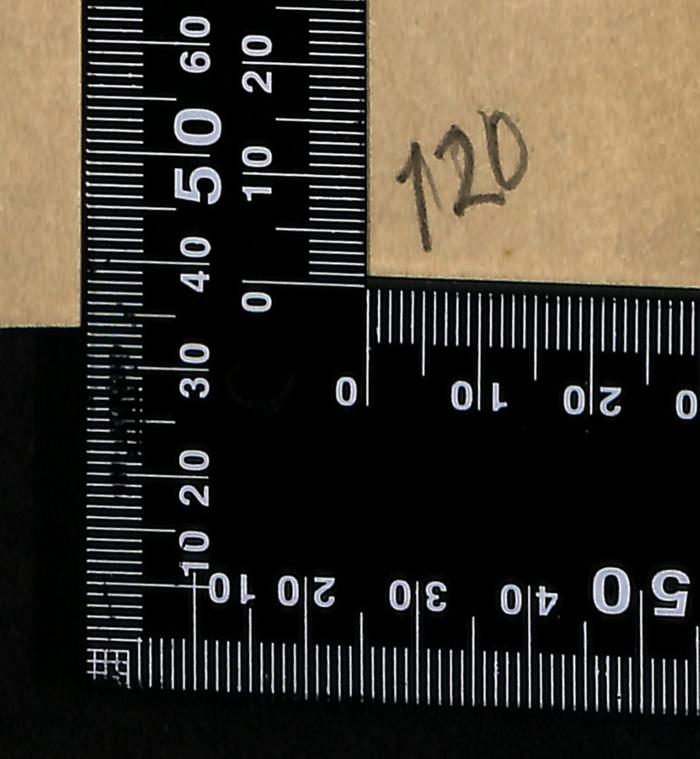 -, Von Hand: Nummer; '120'
