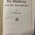 00/19351 : Der Weltkrieg und die Judenfrage (1916)