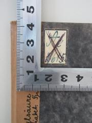 - (Bibliothek Reichs-Kolonialamt;Bibliothek des Auswärtiges Amtes - Deutsches Reich;Bibliothek der Landwirtschatlich-Tierärztlichen Fakultät - Universität Berlin - Abteilung für Tierheilkunde), Etikett: Nummer, Exemplarnummer; 'ac 2615'. 