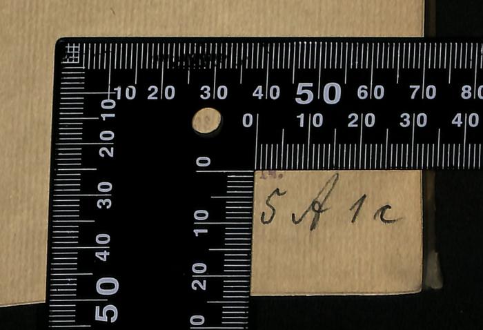 -, Von Hand: Signatur; '5A1c'