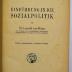 Bb 282 2b : Einführung in die Sozialpolitik (1921)