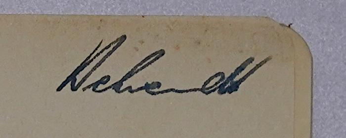 Bc 22g : Die soziale Schichtung des deutschen Volkes (1932);- (Behrendt, Richard), Von Hand: Autogramm, Name; 'Behrendt'. 