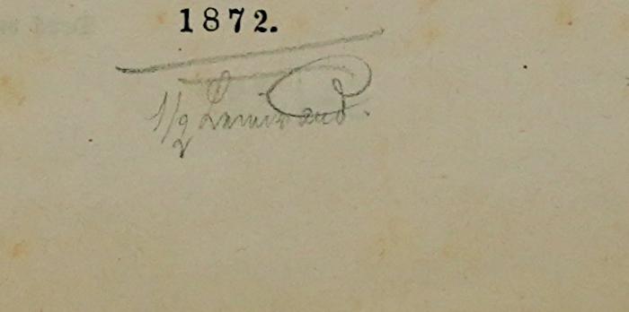 Bc 38 : Die Centrums-Fraction auf dem ersten Deutschen Reichstage (1872);-, Von Hand: Name; '1/2 Le[...].'