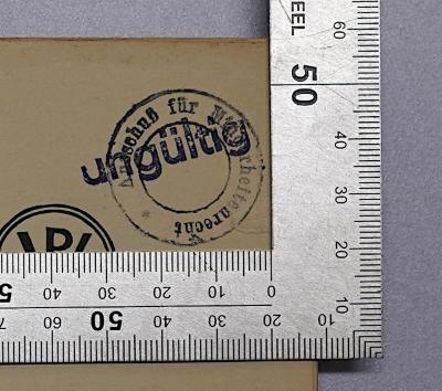 Bc 95 : Gedanken über Staatsethos im internationalen Verkehr (1925);- (Institut für Grenz- und Auslandsstudien (Berlin)), Stempel: Berufsangabe/Titel/Branche, Name; 'Ausschuß für Minderheitenrecht'.  (Prototyp)