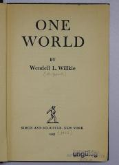 Bc 260 : One World (1943)