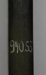 - (United States Information Center Berlin), Von Hand: Nummer, Signatur; '940.53'. 