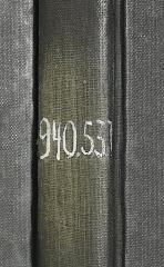 - (United States Information Center Berlin), Von Hand: Nummer, Signatur; '940.53[1]'. 