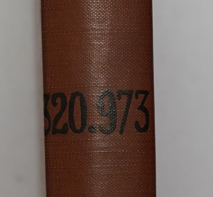 Bc 258&lt;2&gt; : A Dictionary of American Politics (1946);-, Von Hand: Nummer, Signatur; '320.973'