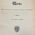 00/22974 : Franz Grillparzers Werke (1903)