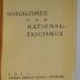 Bc 497 : Sozialismus und Nationalfascismus (1931)