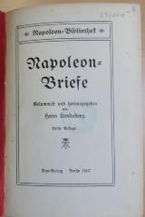 23/114  : Napoleon-Briefe (1907)