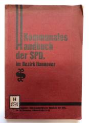 H 8591 : Kommunales Handbuch der SPD im Bezirk Hannover. (1931)