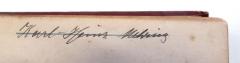 - (Mehring, Karl-Heinz), Von Hand: Autogramm; 'Karl-Heinz Mehring'. 